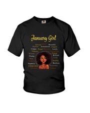 JANUARY GIRL Youth T-Shirt thumbnail