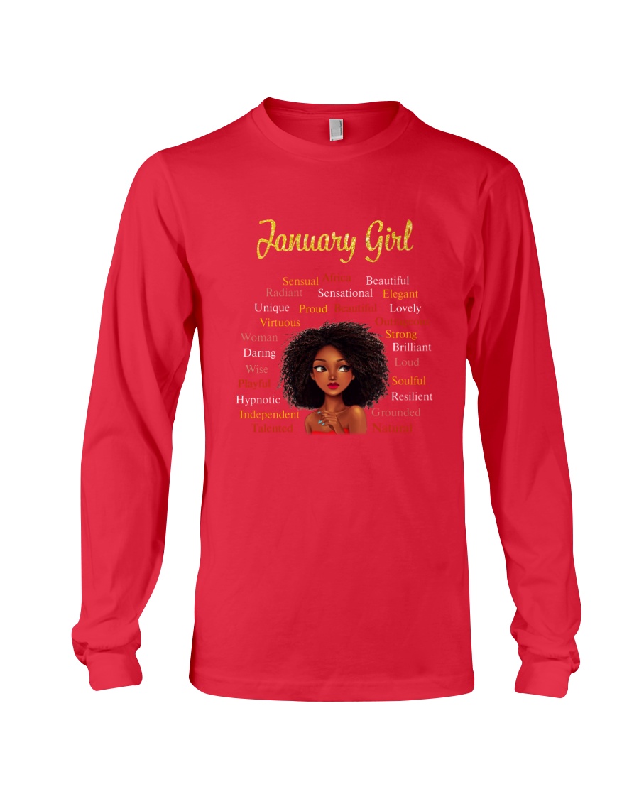 JANUARY GIRL Long Sleeve Tee