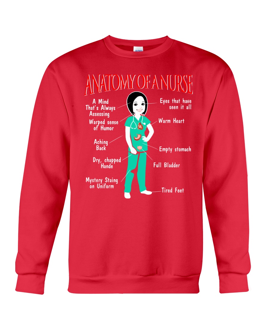 ANATOMY OF A NURSE Crewneck Sweatshirt