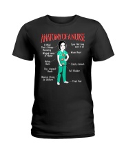ANATOMY OF A NURSE Ladies T-Shirt thumbnail