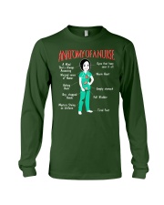 ANATOMY OF A NURSE Long Sleeve Tee front