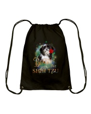 BEAUTY AND THE SHIH TZU Drawstring Bag thumbnail