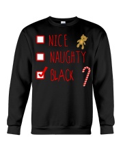 NICE NAUGHTY BLACK Crewneck Sweatshirt thumbnail