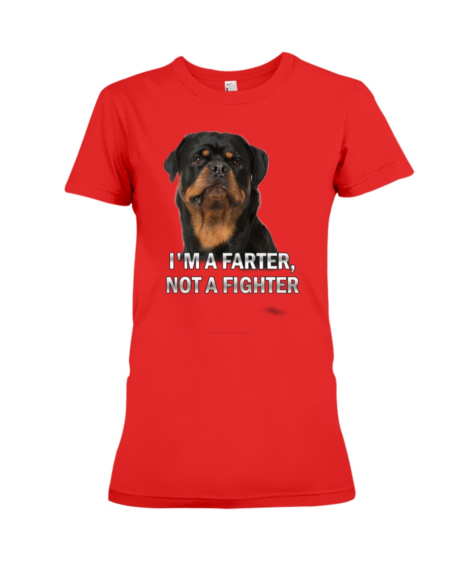 I'M NOT A FIGHTER Premium Fit Ladies Tee