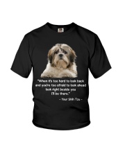 TALKING SHIH TZU Youth T-Shirt thumbnail