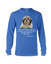 TALKING SHIH TZU Long Sleeve Tee front