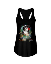 SHIH TZU N BEAUTY Ladies Flowy Tank thumbnail