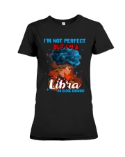 LIBRA CLOSE ENOUGH TO PERFECT Premium Fit Ladies Tee thumbnail