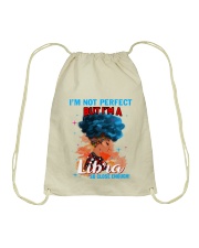 LIBRA CLOSE ENOUGH TO PERFECT Drawstring Bag thumbnail