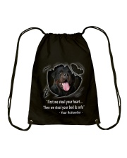 ROTTWEILER TALKING Drawstring Bag thumbnail