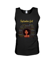 SEPTEMBER GIRL Unisex Tank thumbnail