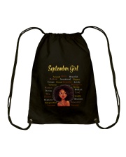 SEPTEMBER GIRL Drawstring Bag thumbnail