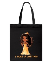 I WOKE UP LIKE THIS Tote Bag thumbnail