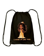 I WOKE UP LIKE THIS Drawstring Bag thumbnail