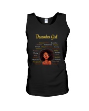 DECEMBER GIRL Unisex Tank thumbnail