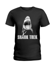 FUNNY SHARK Ladies T-Shirt thumbnail