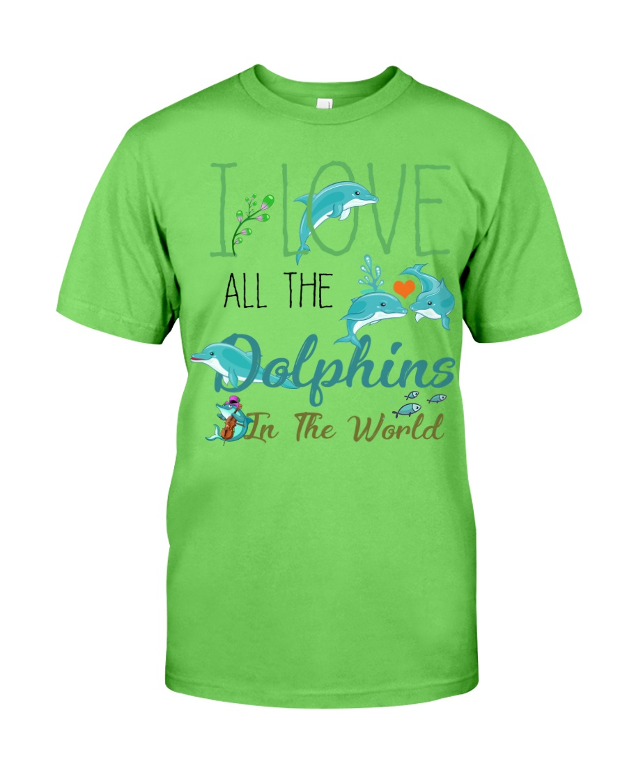 I LOVE DOLPHINS Classic T-Shirt