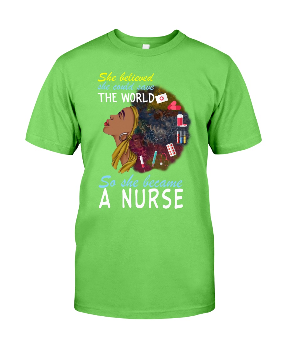 SHE BECAME A NURSE Classic T-Shirt
