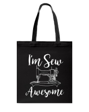 SEW AWESOME Tote Bag thumbnail