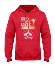 This girl loves sailing Hooded Sweatshirt front
