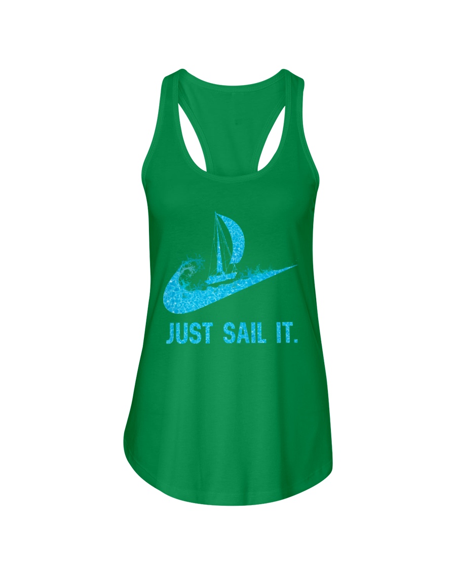 Just sail it Ladies Flowy Tank