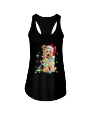 YORKSHIRE TERRIER CHRISTMAS Ladies Flowy Tank thumbnail