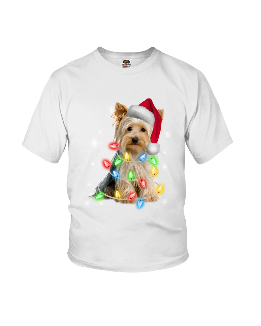 YORKSHIRE TERRIER CHRISTMAS Youth T-Shirt