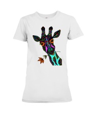 COLOR PATTERN GIRAFFE Premium Fit Ladies Tee thumbnail