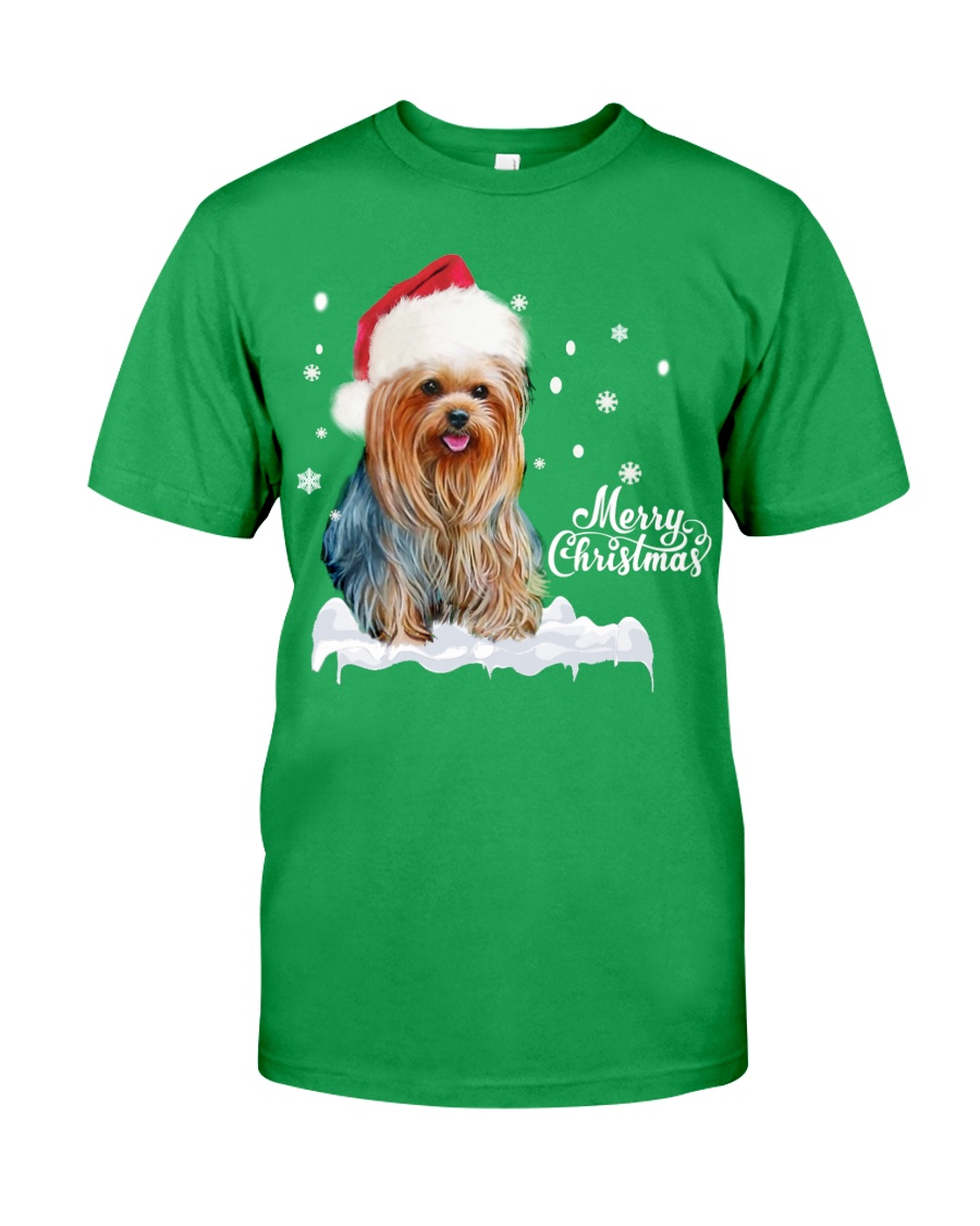 YORKSHIRE TERRIER CHRISTMAS Classic T-Shirt