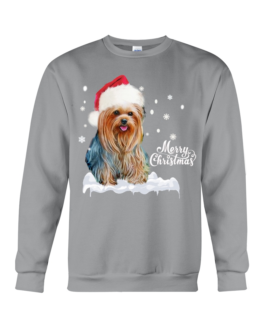 YORKSHIRE TERRIER CHRISTMAS Crewneck Sweatshirt