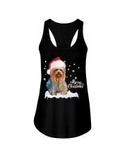 YORKSHIRE TERRIER CHRISTMAS Ladies Flowy Tank thumbnail