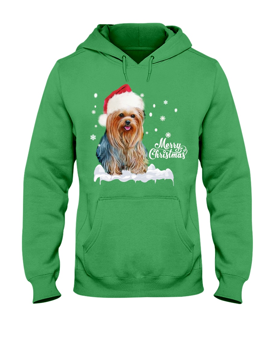 YORKSHIRE TERRIER CHRISTMAS Hooded Sweatshirt