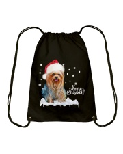 YORKSHIRE TERRIER CHRISTMAS Drawstring Bag thumbnail