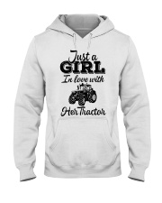 JUST A GIRL IN LOVE WITH HER TRACTOR Hooded Sweatshirt tile