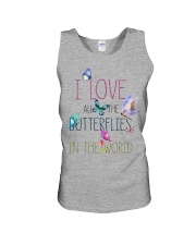 I LOVE BUTTERFLIES Unisex Tank thumbnail