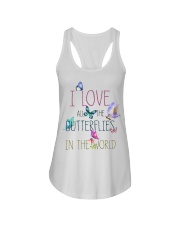 I LOVE BUTTERFLIES Ladies Flowy Tank thumbnail