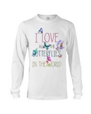 I LOVE BUTTERFLIES Long Sleeve Tee thumbnail