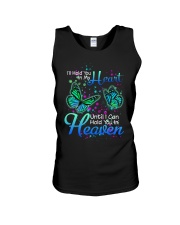 Butterfly Will Hold You In My Heart Unisex Tank thumbnail