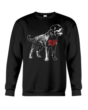 ROTTIE HEART Crewneck Sweatshirt thumbnail