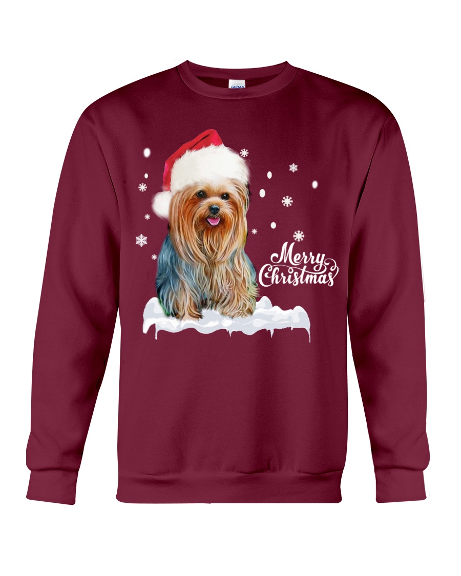 YORKSHIRE TERRIER CHRISTMAS Crewneck Sweatshirt