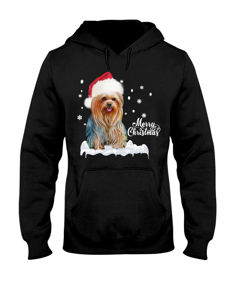 YORKSHIRE TERRIER CHRISTMAS Hooded Sweatshirt
