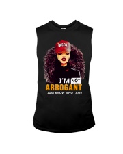 I AM NOT ARROGANT Sleeveless Tee thumbnail