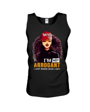 I AM NOT ARROGANT Unisex Tank thumbnail