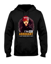I AM NOT ARROGANT Hooded Sweatshirt thumbnail