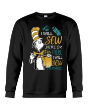 I WILL SEW HERE OR THERE Crewneck Sweatshirt thumbnail