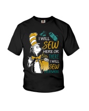 I WILL SEW HERE OR THERE Youth T-Shirt thumbnail