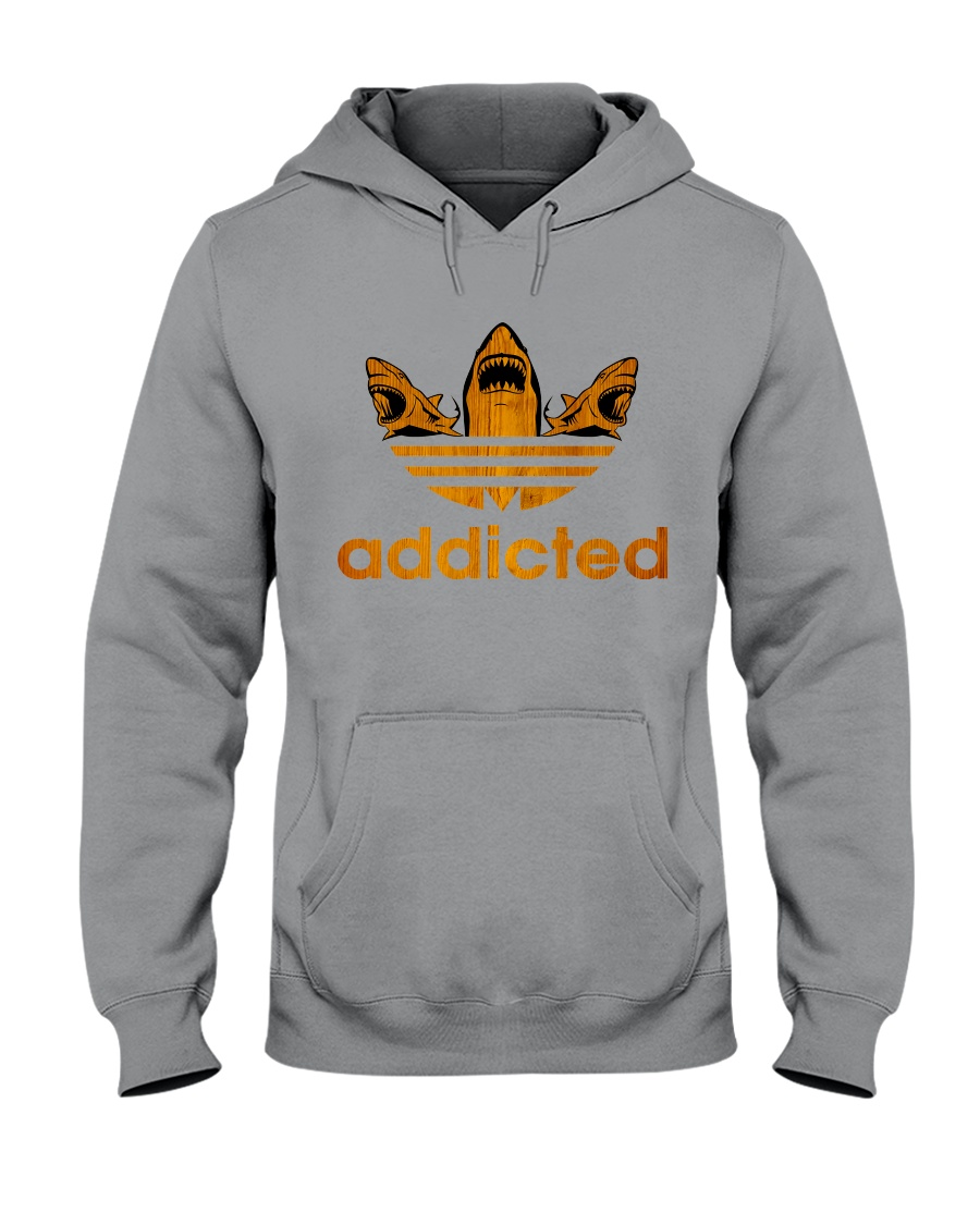 ADDICTED TO SHARK Hooded Sweatshirt