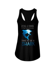 BE A SHARK Ladies Flowy Tank thumbnail