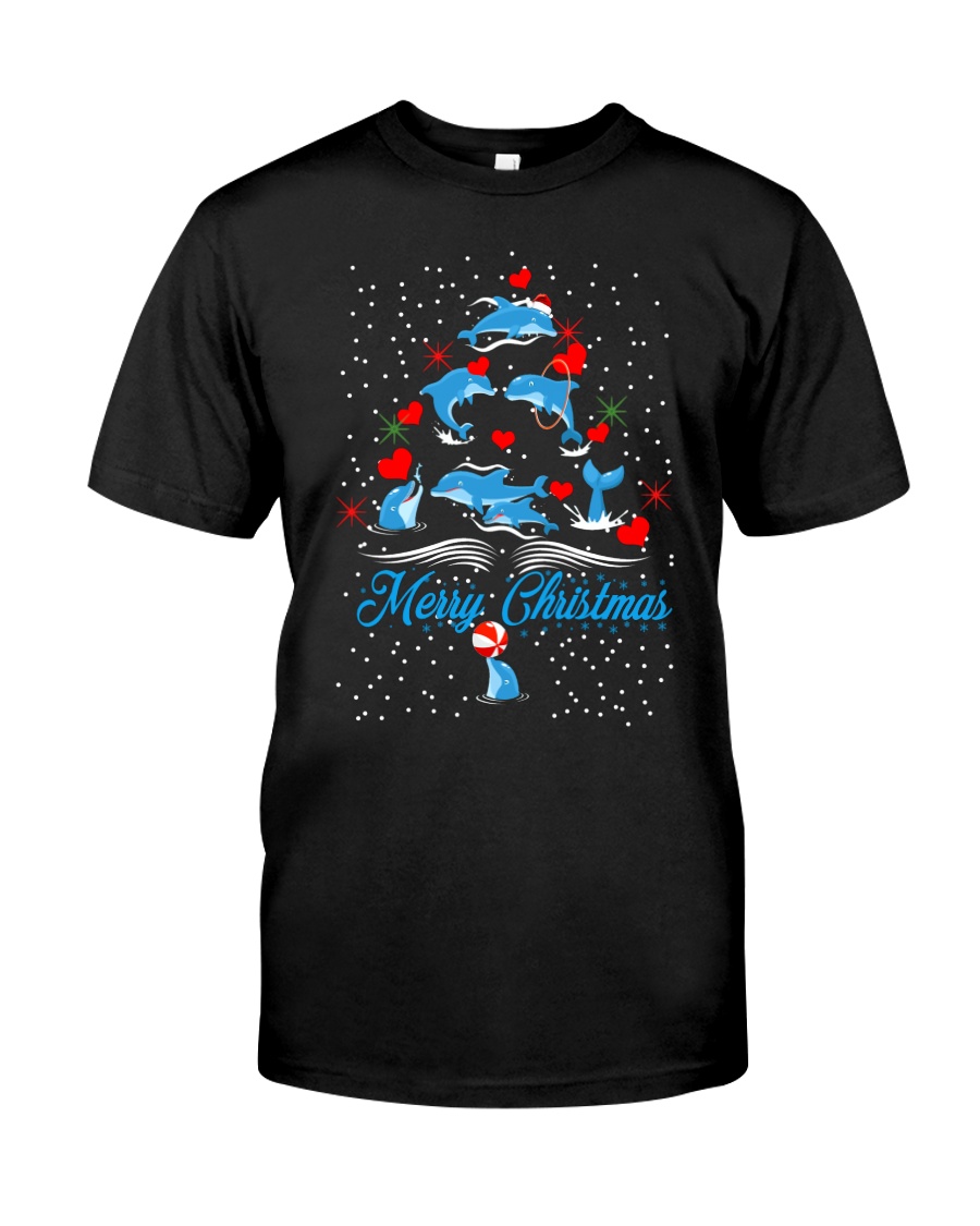DOLPHINS CHRISTMAS Classic T-Shirt