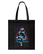 DOLPHINS CHRISTMAS Tote Bag thumbnail